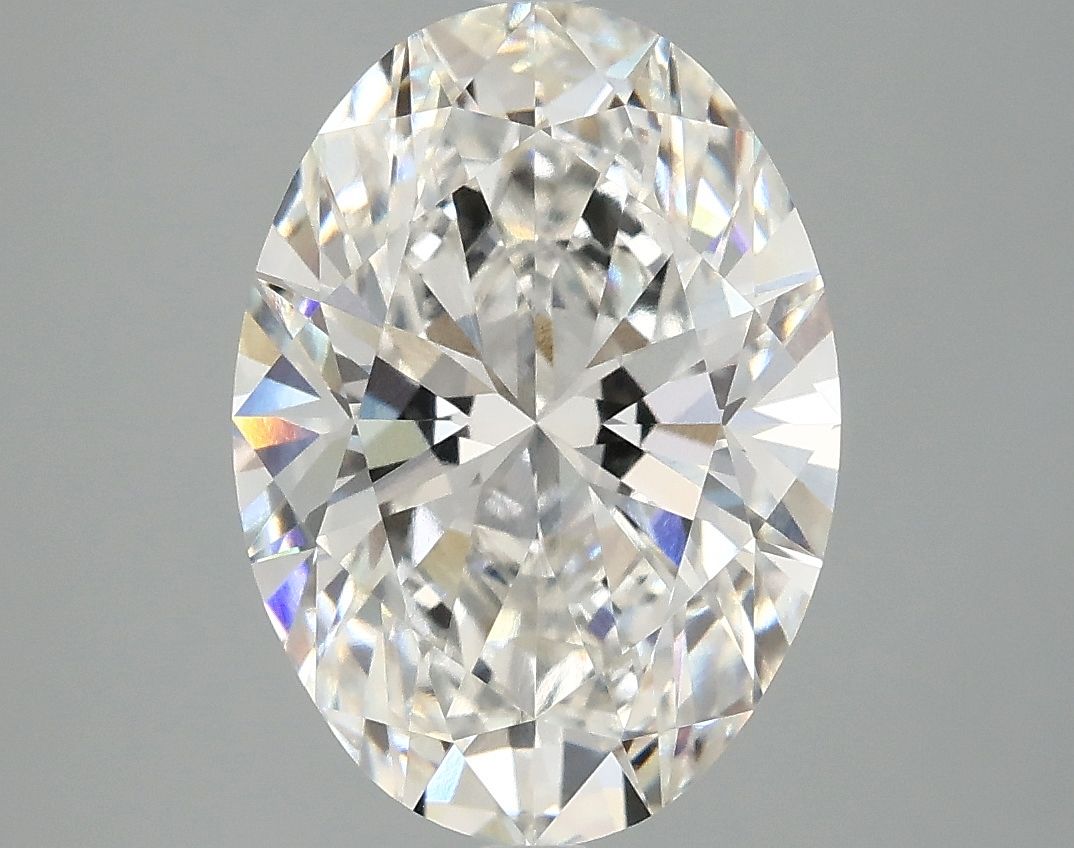 4.10 ct. oval Lab Grown Diamond front image