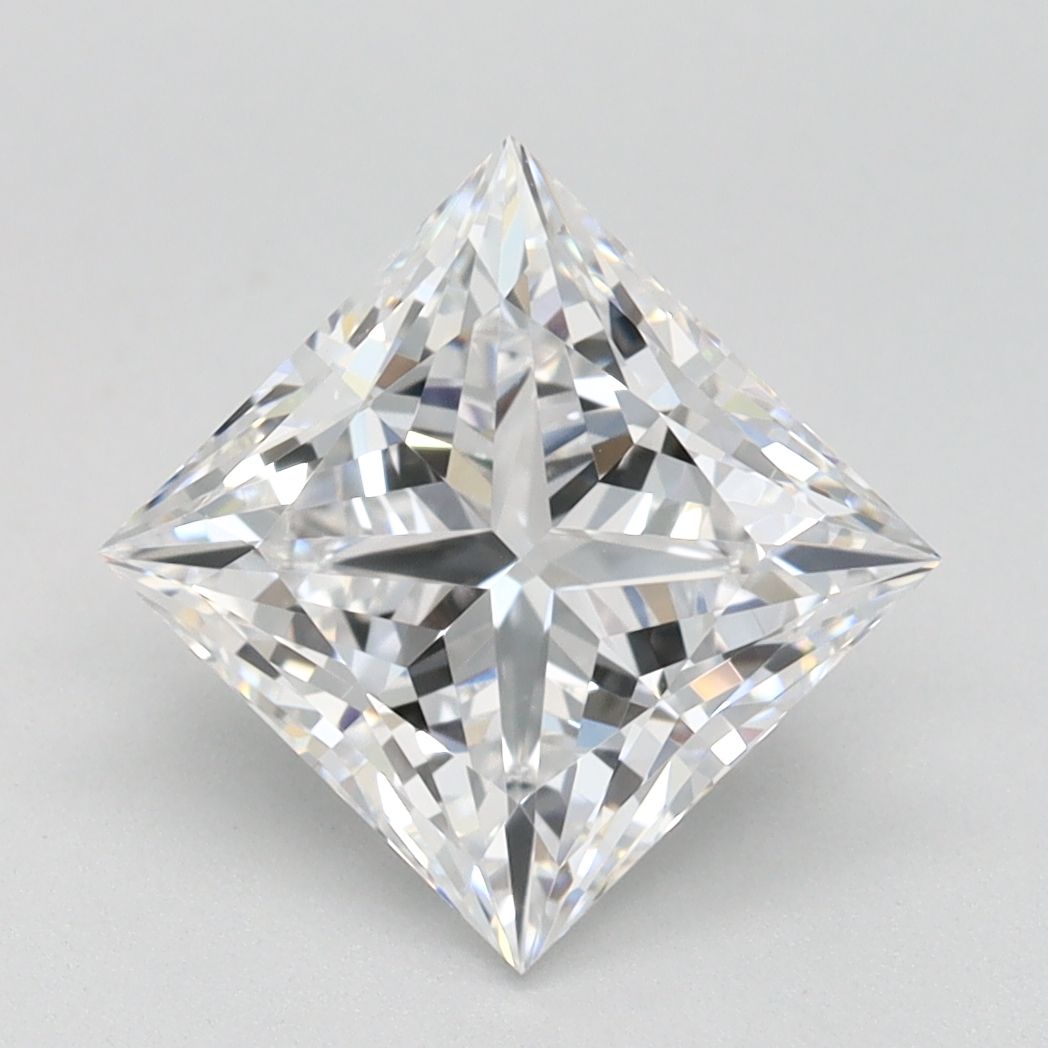 2.14 ct. princess Lab Grown Diamond front image