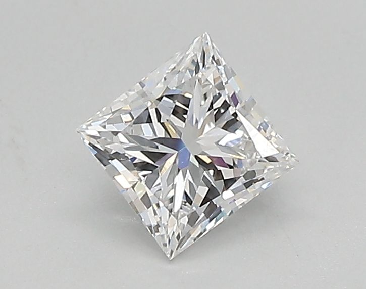 0.57 Carat E VVS2 Princess Lab Diamond