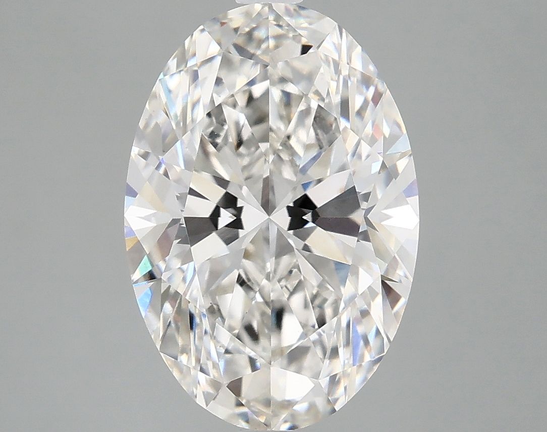 3.93 ct. oval Lab Grown Diamond front image