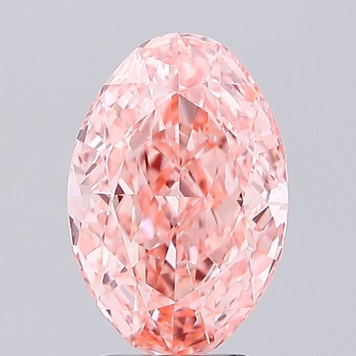 3.05 ct. oval Lab Grown Diamond front image