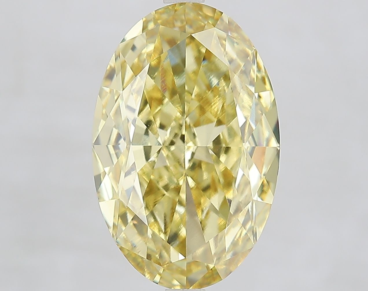 7.10 ct. oval Lab Grown Diamond front image