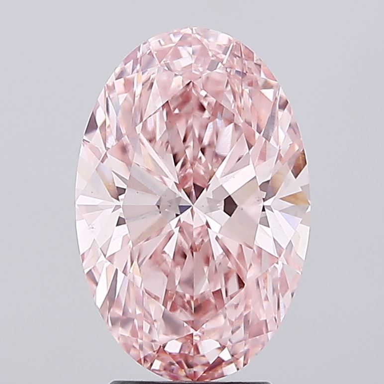 4.06 ct. oval Lab Grown Diamond front image