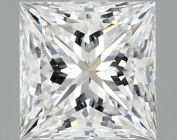 2.10 ct. princess Lab Grown Diamond front image