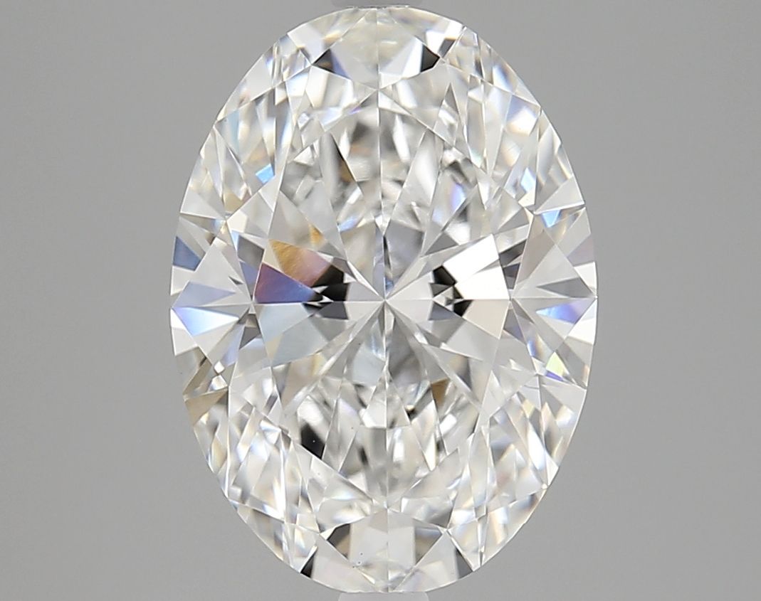 4.08 ct. oval Lab Grown Diamond front image