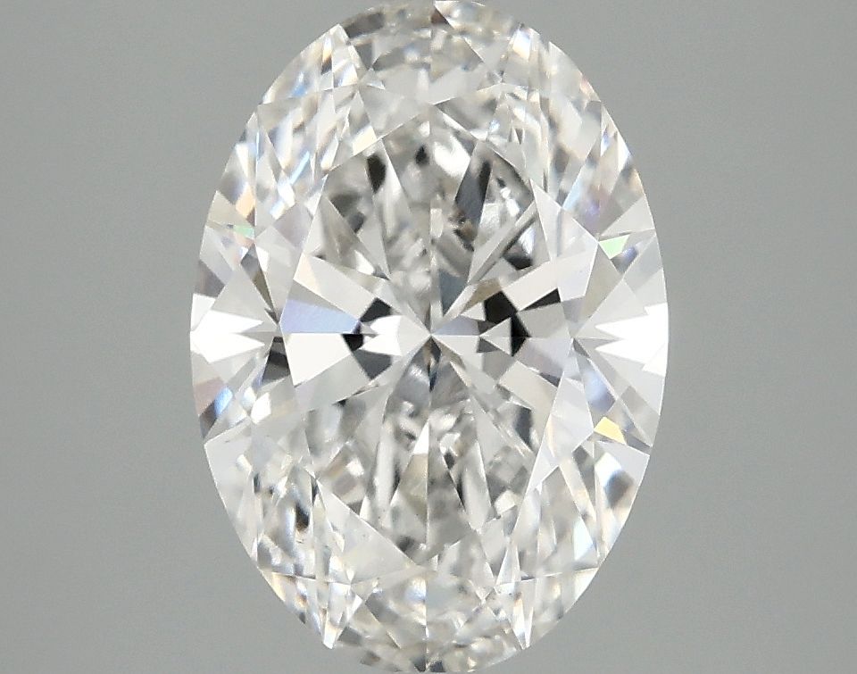 2.85 ct. oval Lab Grown Diamond front image