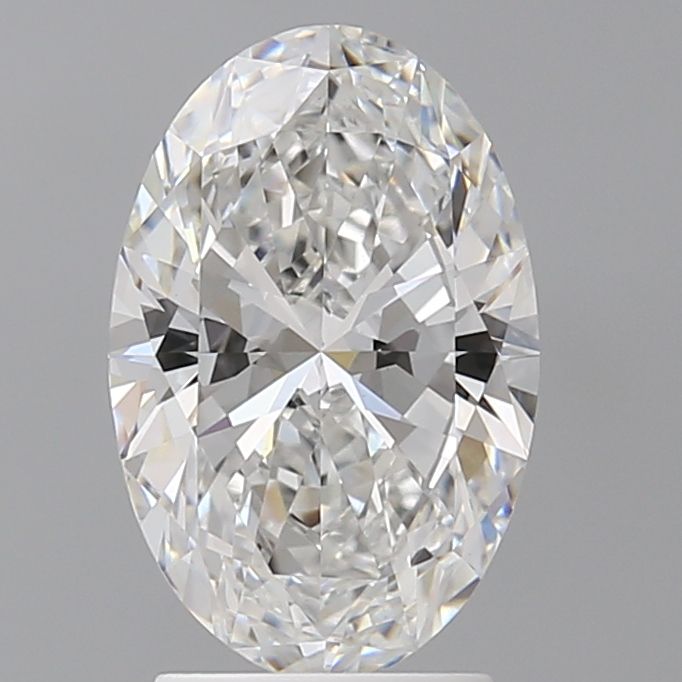 2.60 ct. oval Lab Grown Diamond front image