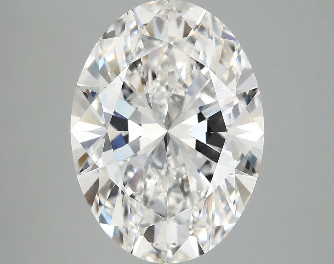 4.02 ct. oval Lab Grown Diamond front image