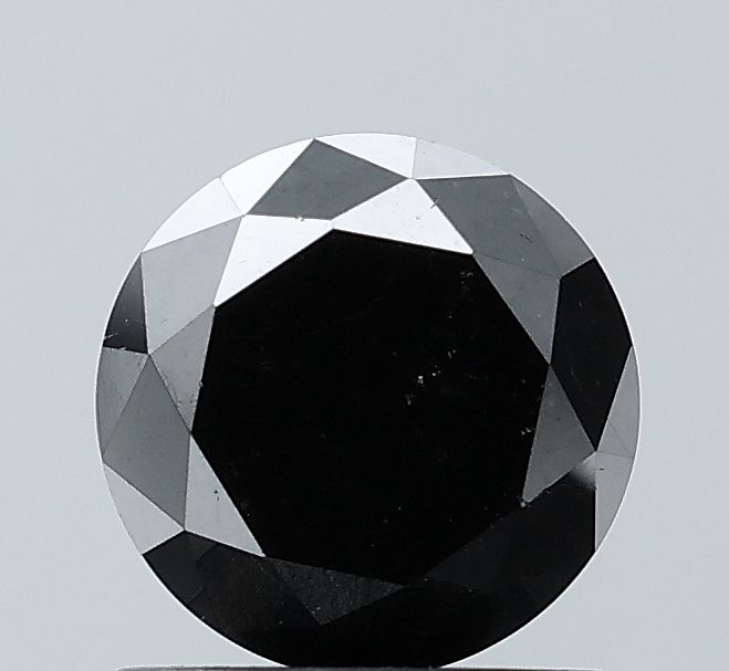 1.36 Carat Round Diamond Black VS1