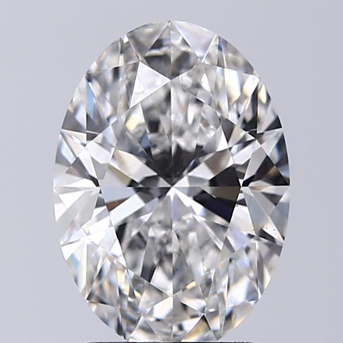 2.11 ct. oval Lab Grown Diamond front image