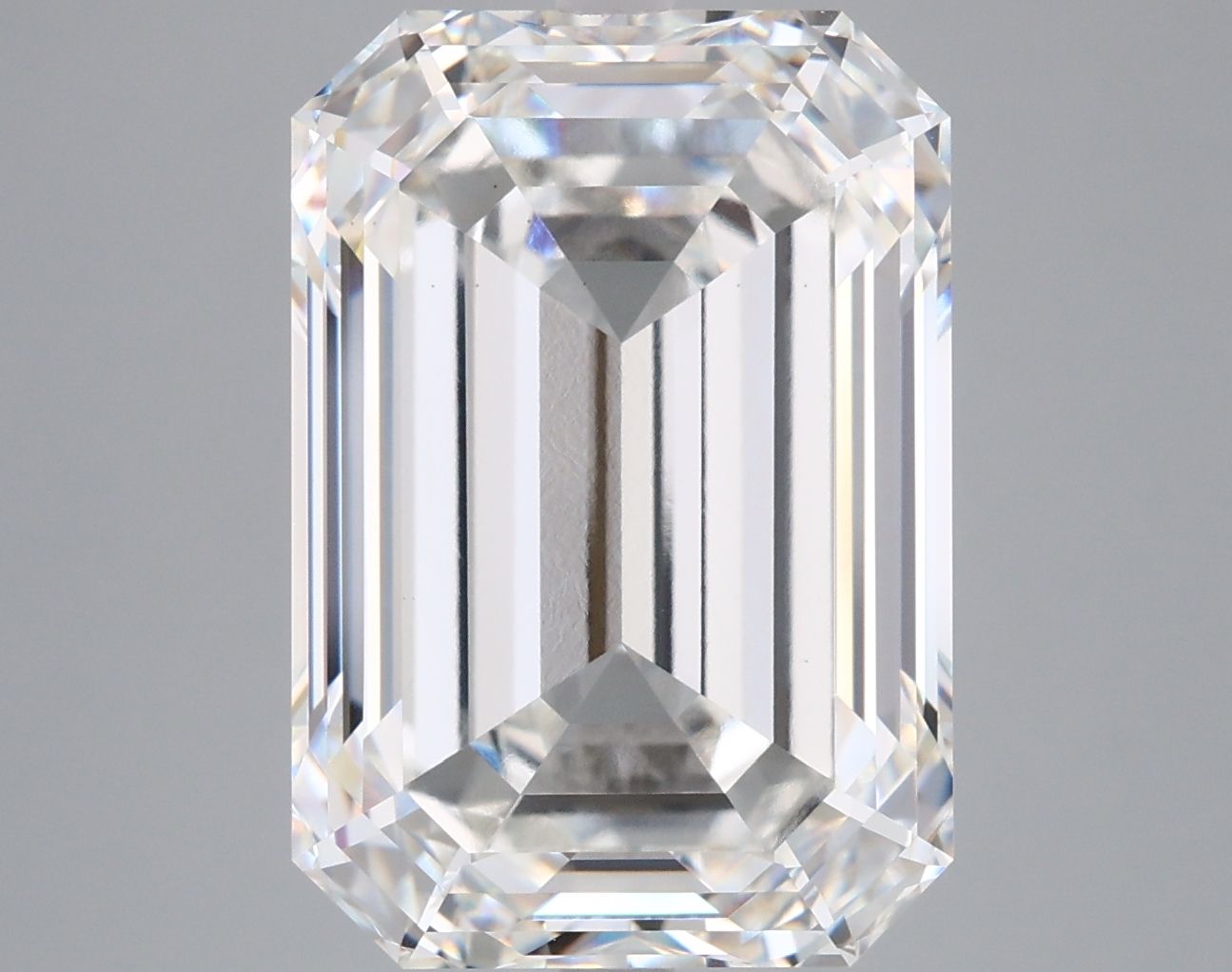 11.09 ct. emerald Lab Grown Diamond front image