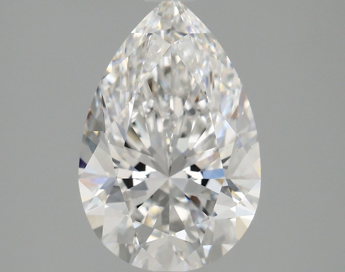 2.10 ct. pear Lab Grown Diamond front image
