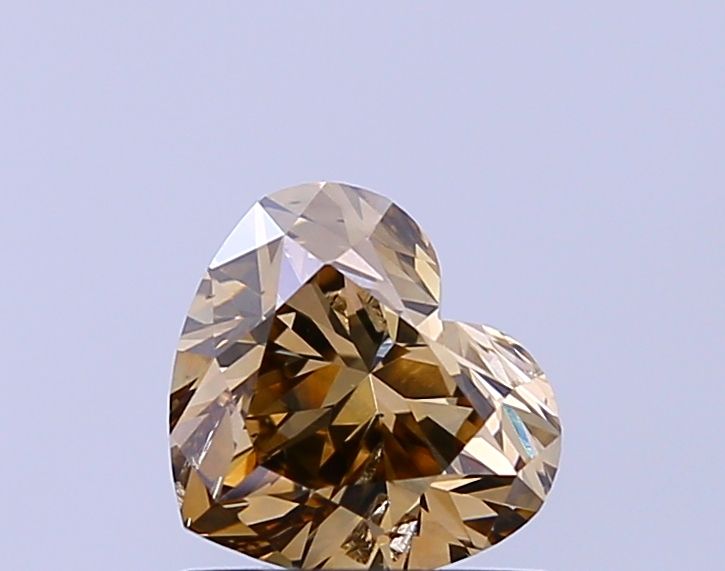 1 Carat Heart Diamond Fancy Brown SI2