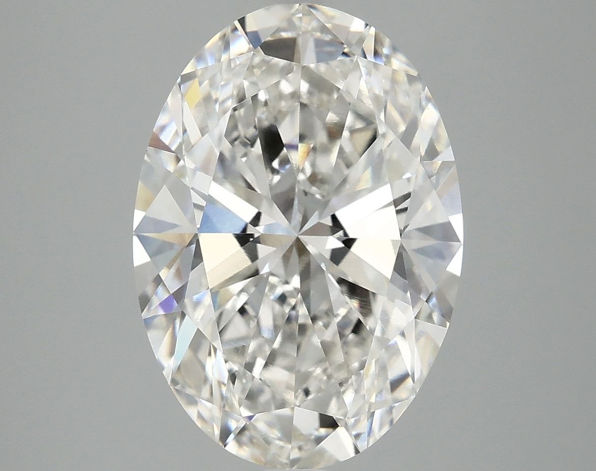 4.05 ct. oval Lab Grown Diamond front image