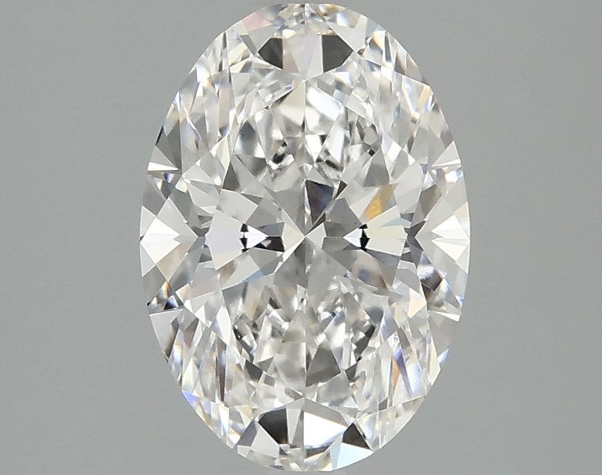 2.10 ct. oval Lab Grown Diamond front image