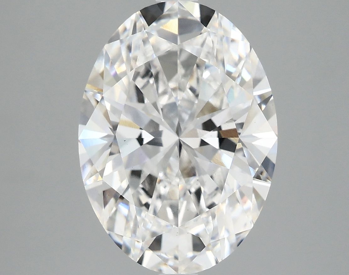 3.87 ct. oval Lab Grown Diamond front image