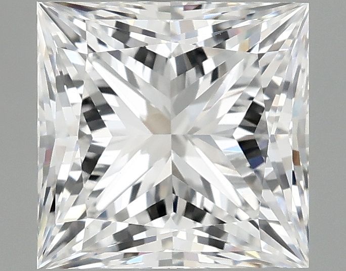 2.10 ct. princess Lab Grown Diamond front image
