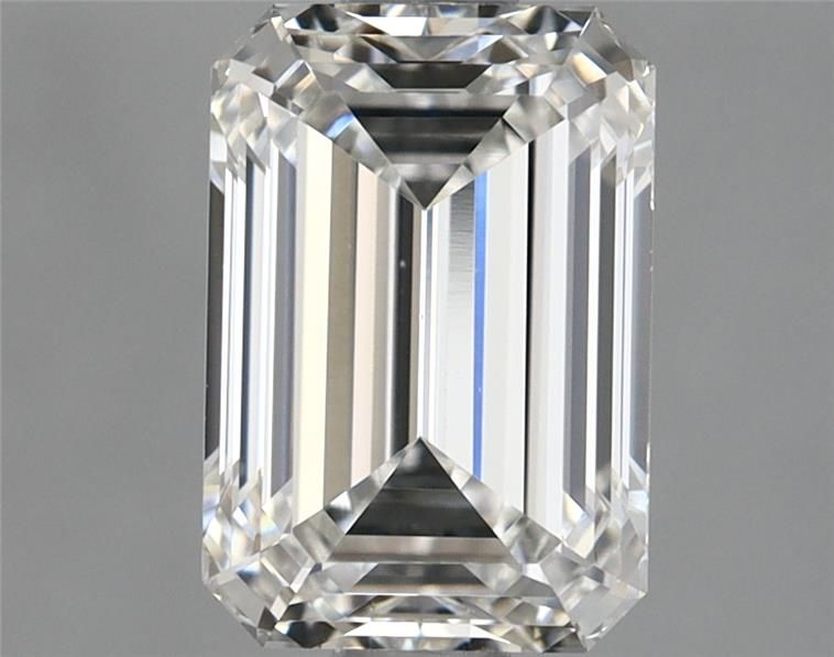 1.42 ct. emerald Lab Grown Diamond front image