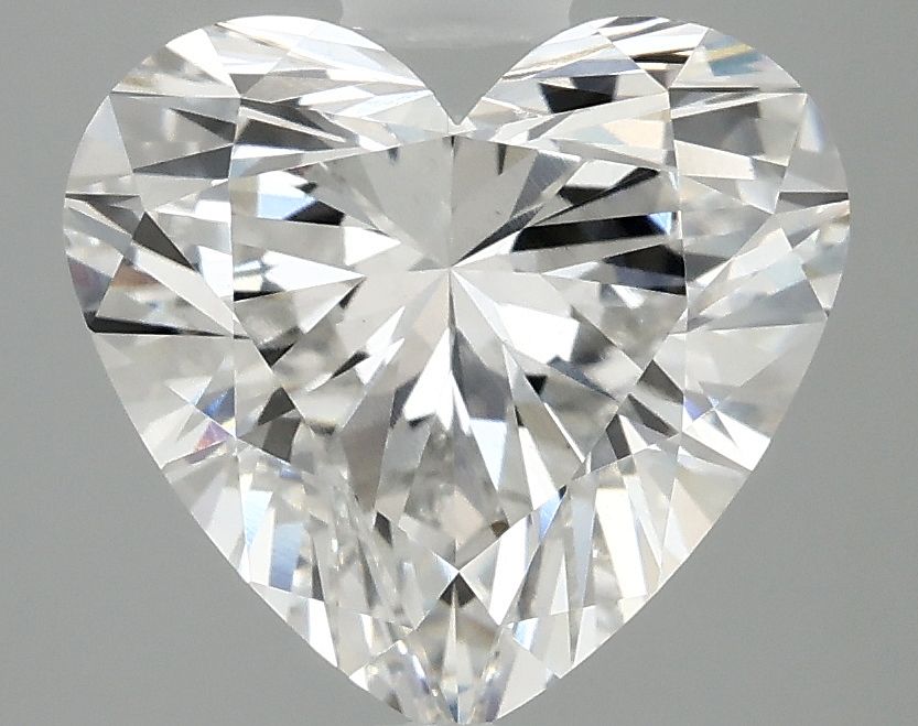 3.1 carat f VS1 EX Cut IGI heart diamond