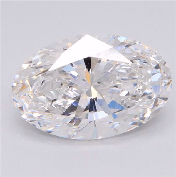 3.04 ct. oval Lab Grown Diamond front image
