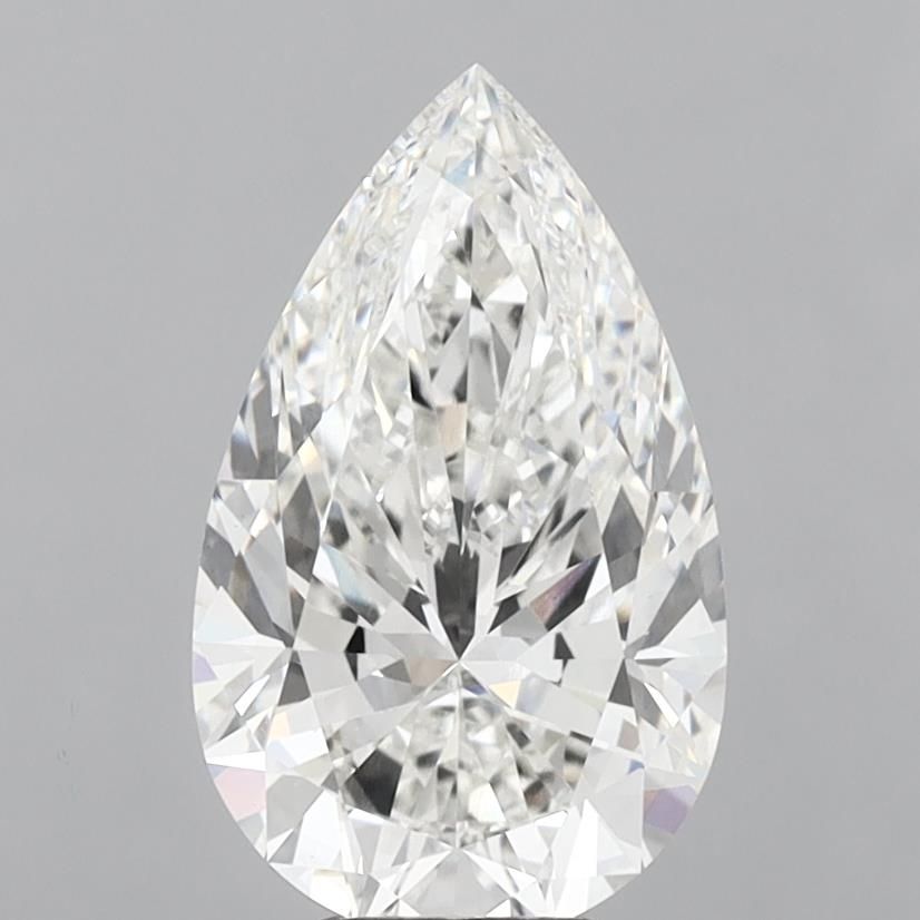6.01 ct. pear Lab Grown Diamond front image