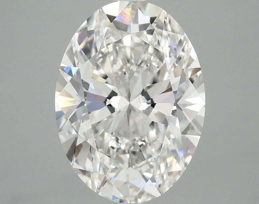 3.99 ct. oval Lab Grown Diamond front image