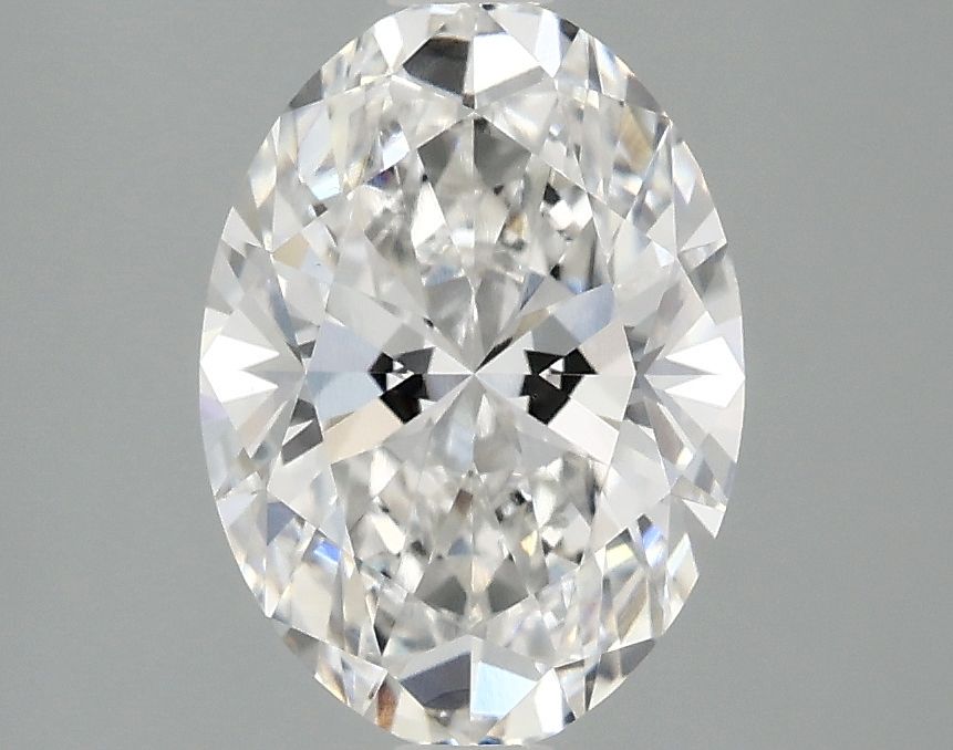 2.10 ct. oval Lab Grown Diamond front image