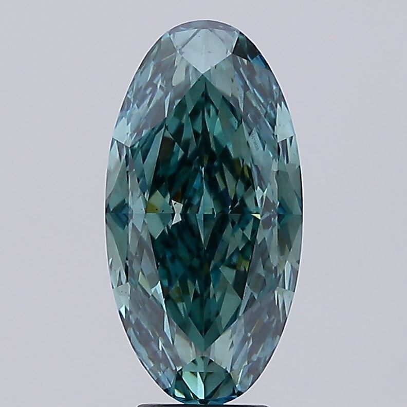 7.07 ct. oval Lab Grown Diamond front image