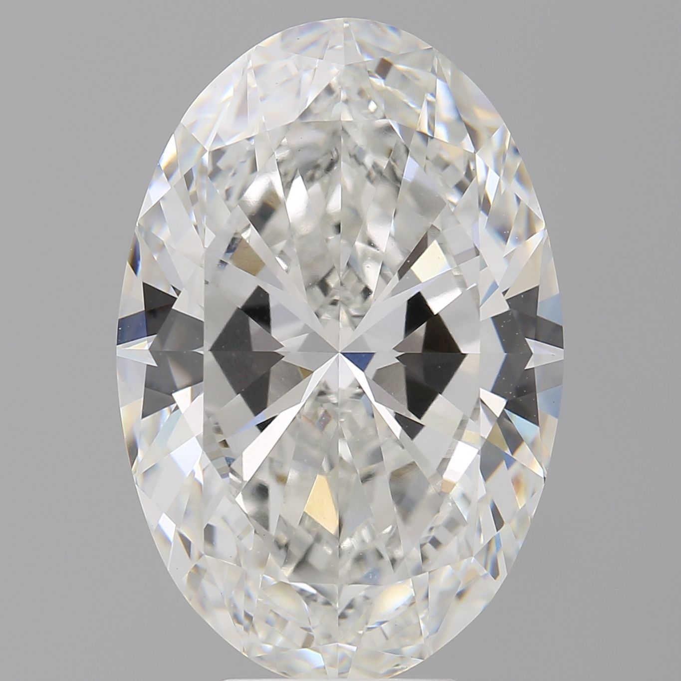 7.96 ct. oval Lab Grown Diamond front image