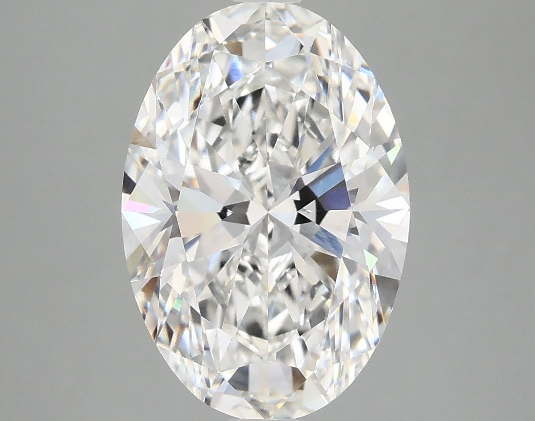3.95 ct. oval Lab Grown Diamond front image