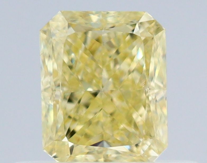 0.5 Carat Radiant Diamond Fancy Yellow VS1