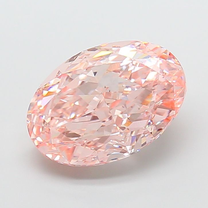8.07 ct. oval Lab Grown Diamond front image