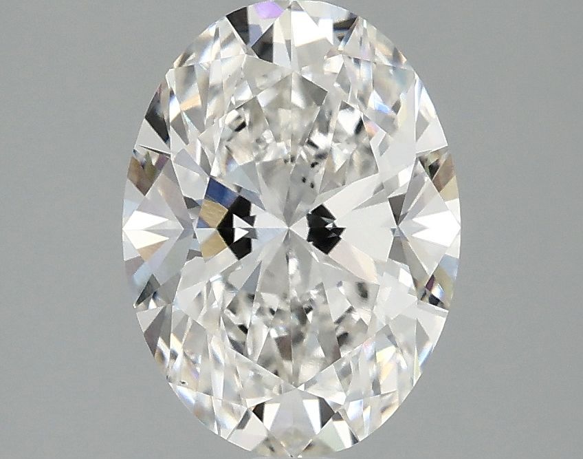 2.10 ct. oval Lab Grown Diamond front image