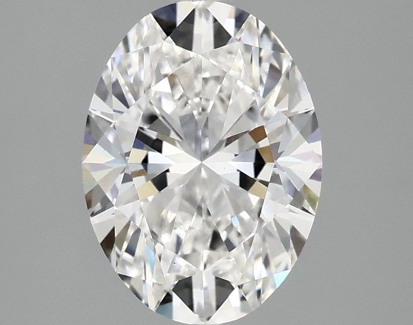 2.10 ct. oval Lab Grown Diamond front image