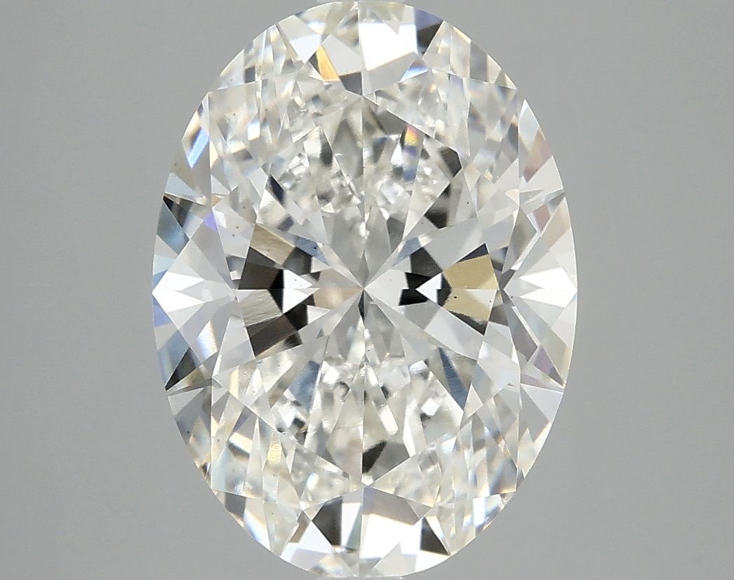 3.94 ct. oval Lab Grown Diamond front image