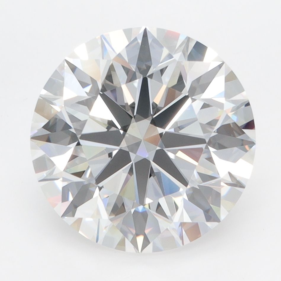 Diament LG okrągły, 4.43 ct, D, VVS1, szlif EX