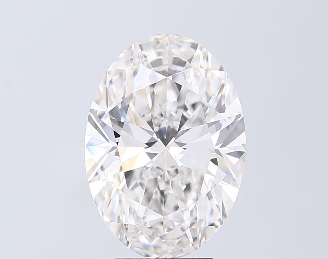 5.04 ct. oval Lab Grown Diamond front image