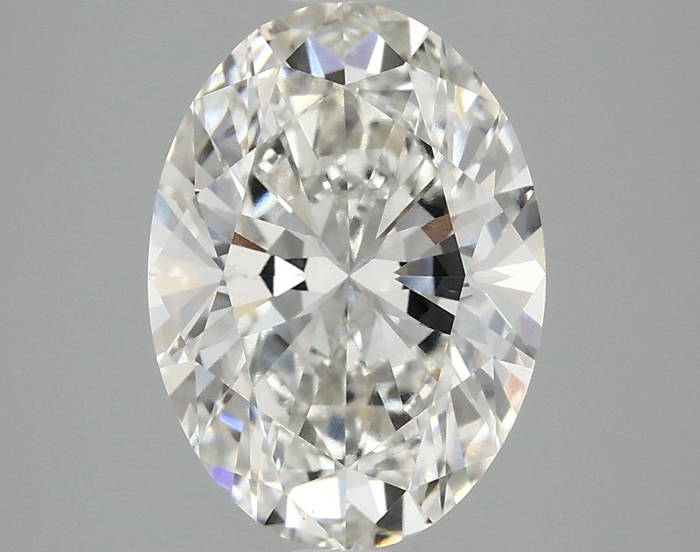 3.08 ct. oval Lab Grown Diamond front image