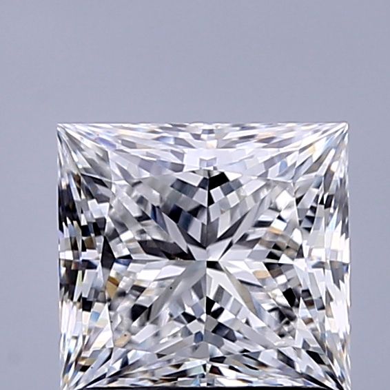 1.25 ct. princess Lab Grown Diamond front image