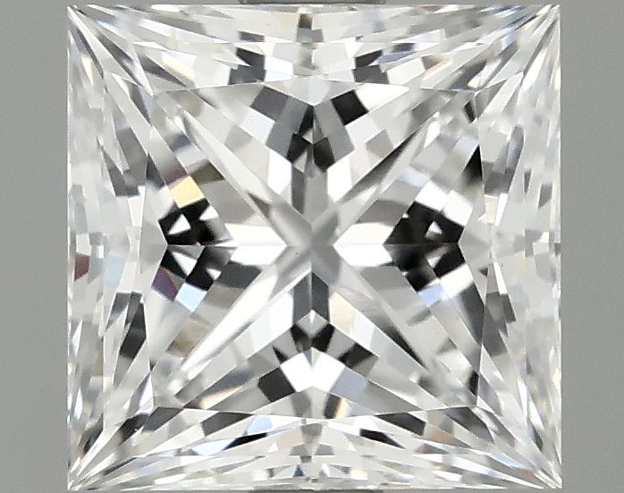 2.10 ct. princess Lab Grown Diamond front image