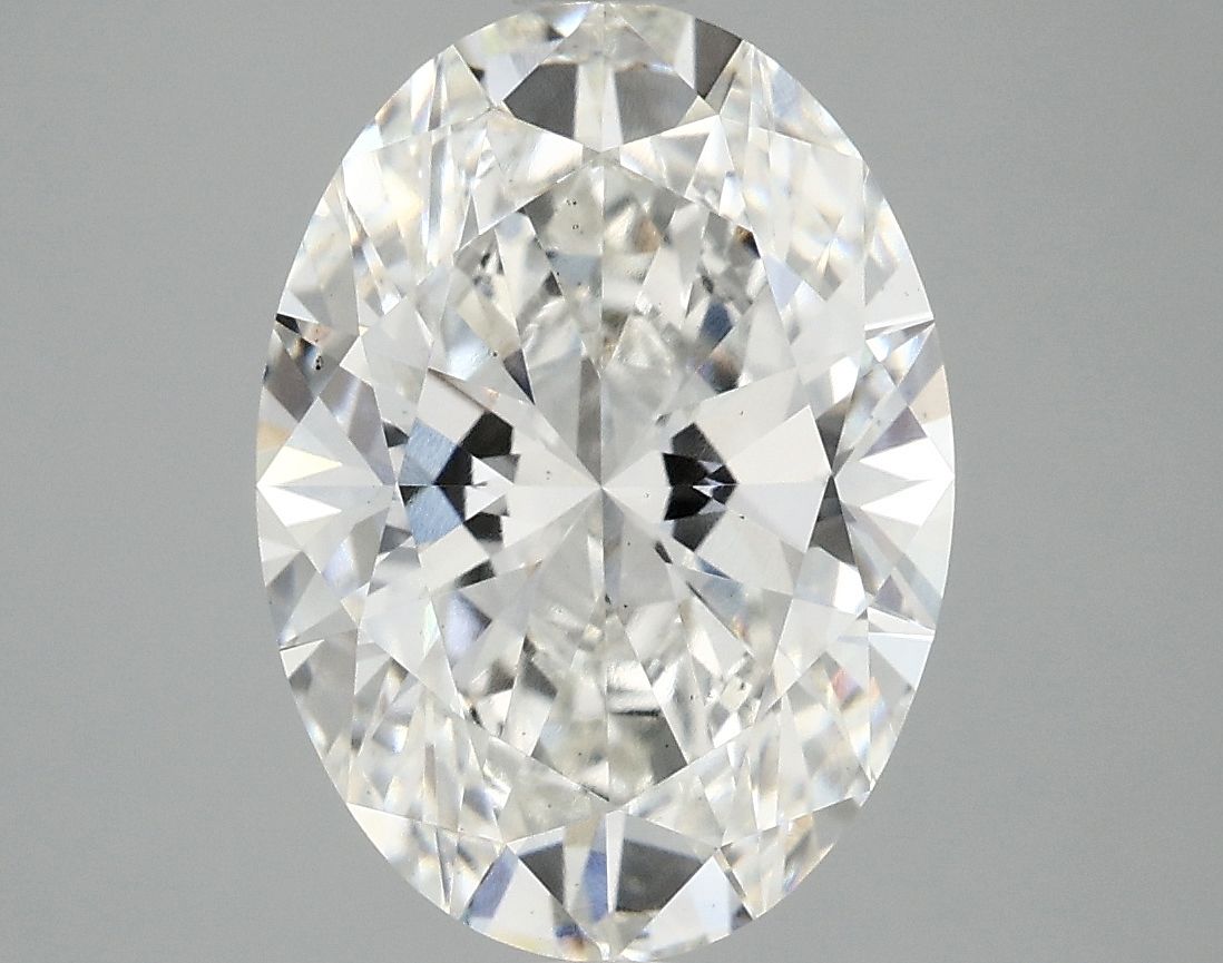 3.84 ct. oval Lab Grown Diamond front image