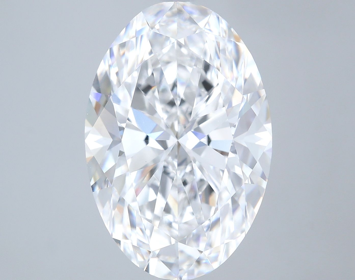 6.03 ct. oval Lab Grown Diamond front image