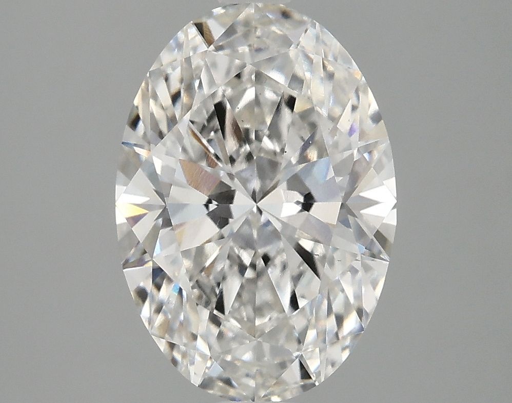 2.82 ct. oval Lab Grown Diamond front image
