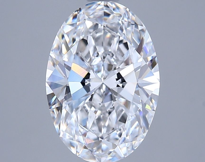 2.05 ct. oval Lab Grown Diamond front image
