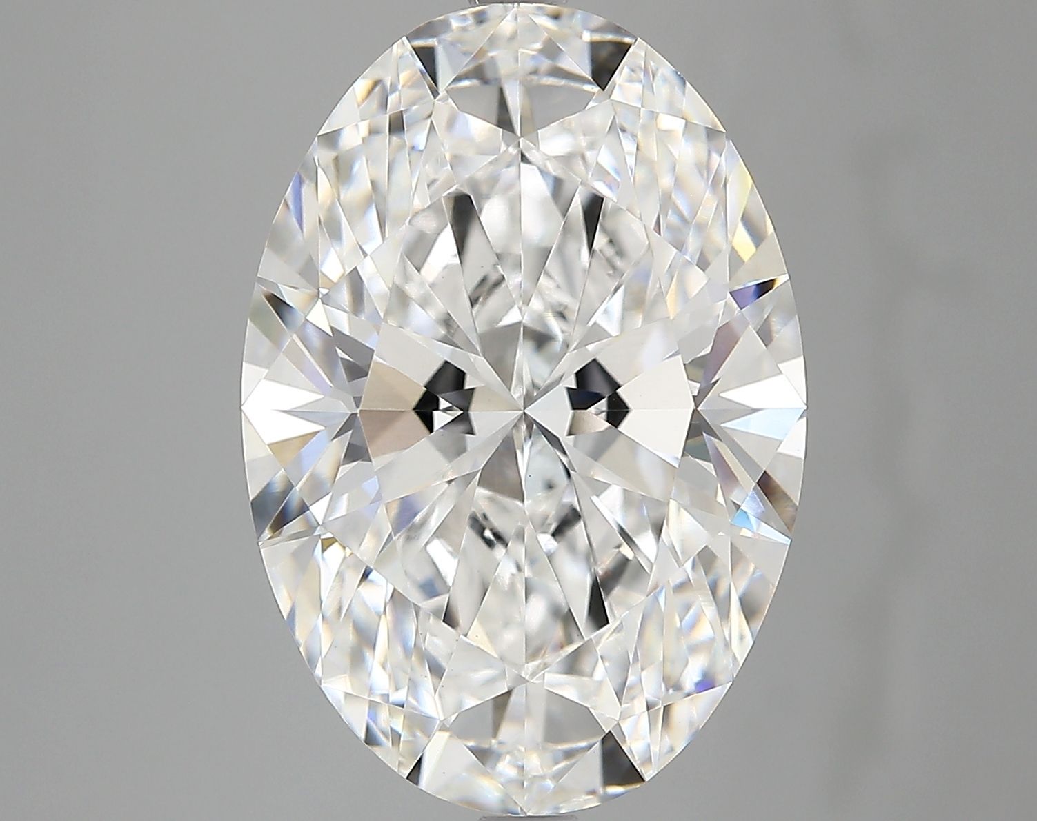 7.13 ct. oval Lab Grown Diamond front image