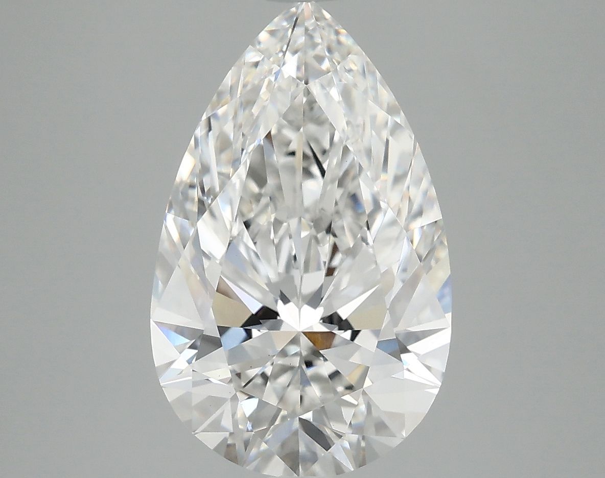 4.06 ct. pear Lab Grown Diamond front image