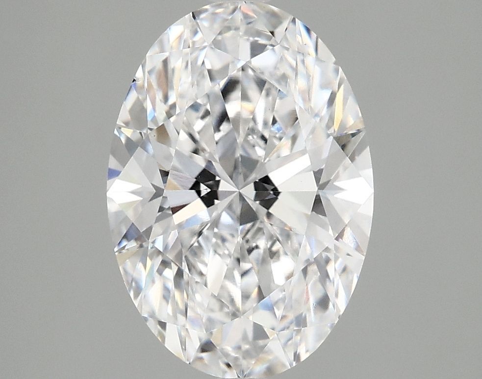 3.01 ct. oval Lab Grown Diamond front image