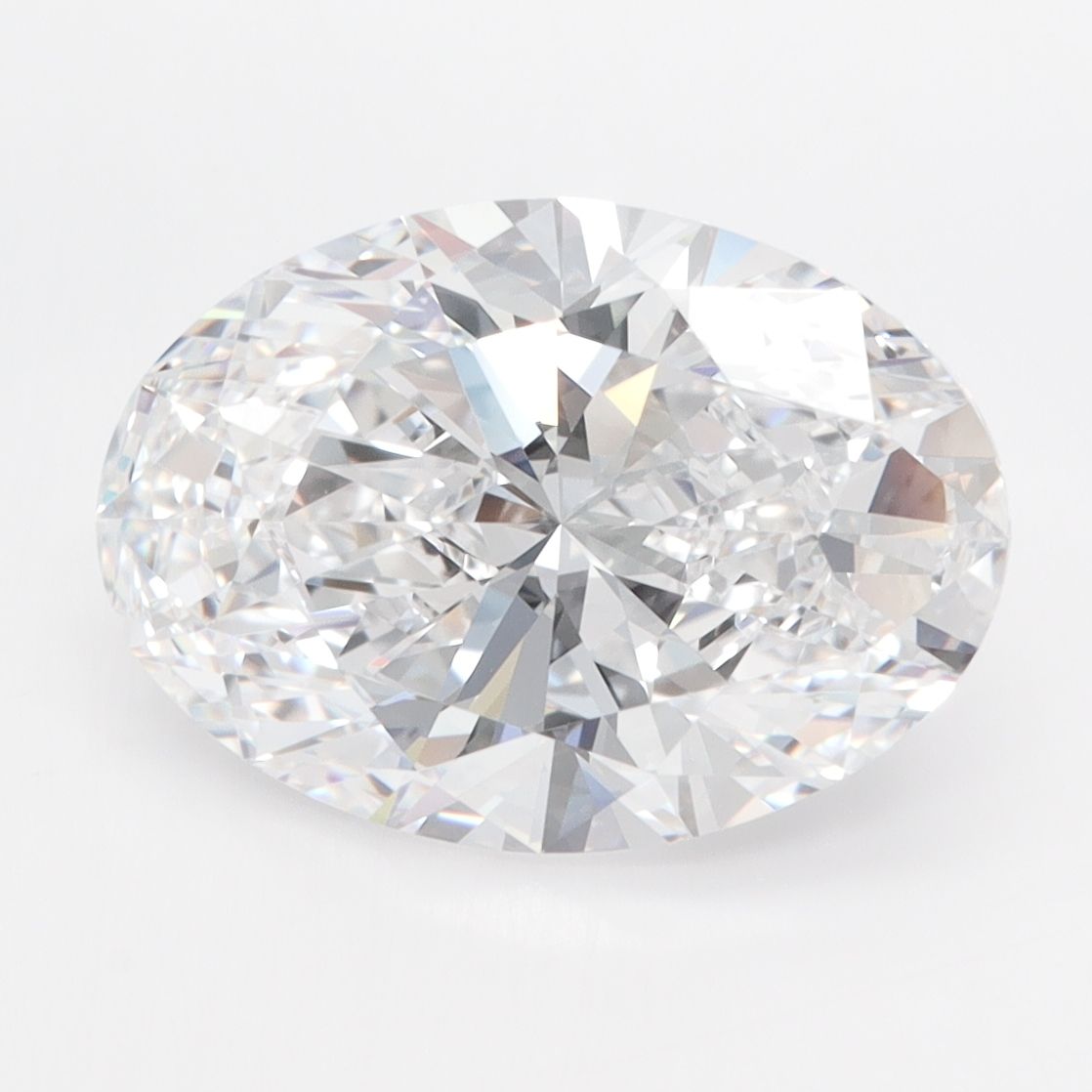 Diament LG owalny, 4.34 ct, D, VVS1