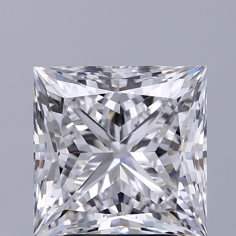 3.24 ct. princess Lab Grown Diamond front image