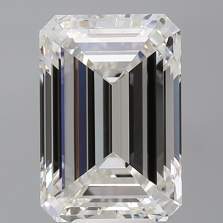 8.55 ct. emerald Lab Grown Diamond front image